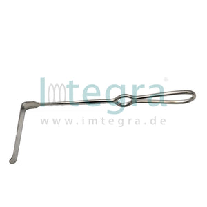 Soft tissue hook, upwards 16 x 80 mm - 22 cm