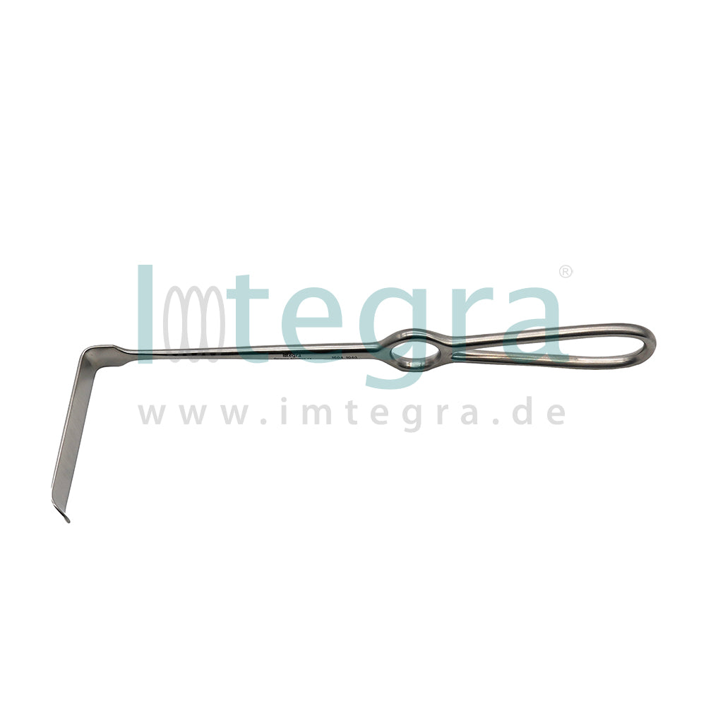 Soft tissue hook, downward 14 x 70 mm - 22 cm