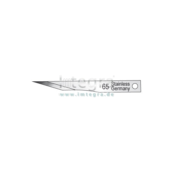 Mini scalpel blade, Fig. 65, sterile, 10 pcs.