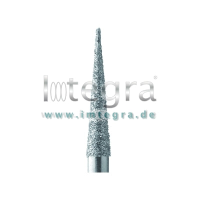 Flame diamond cutter 1.8 mm for contra-angle handpiece, shank 22 mm