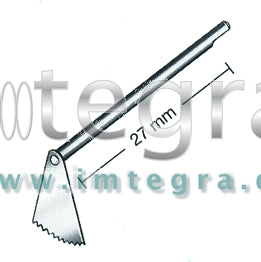 Saw blade for oscill. Micro saw 6mm/27mm