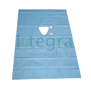 Sterile patient cover "triangular" 80x120 cm, SMS, 60 pcs.