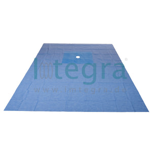 Sterile patient cover "Oval 8x12cm" 200x280 cm, SMS, 14 pcs.