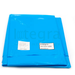 Sterile table cover, PE with fleece reinforcement, 80 x 140 cm, 10 pcs.