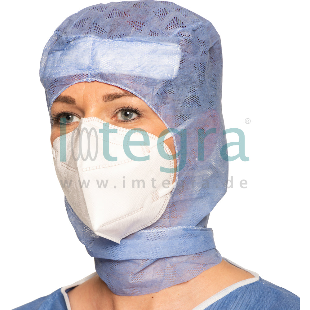 Hood "Astro+", blue, 50 pieces.