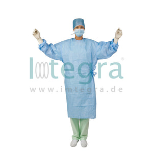 Sterile surgical gown, standard fleece, size M, "Individo-Set ," 7 pcs.