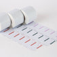Adhesive labels on roll for printer, 70 x 35 mm, color bar pink, with STEAM indicator 10000 pcs.