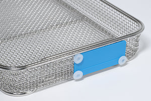 stericlin® plastic (PA) strainer basket label, red, 90 x 38mm 100 pcs.