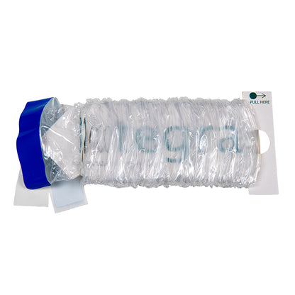 Sterile tube and cable cover with pull-up aid and adhesive strip, 170 cm, 12 pcs.