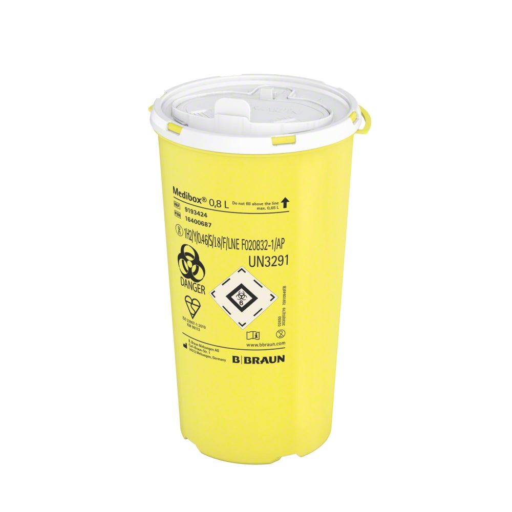 Medibox® 0.8 l waste container, 1 pc.