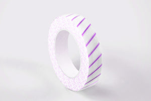 Witte tape met PLASMA V2-indicator, 25 mm/25 m,  12 rollen