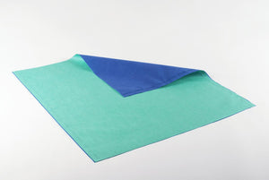 Dubbele vellen groen 90 x 90 cm SSMMS 67 g 100 stuks