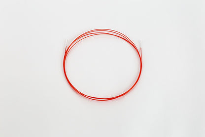 Reinigingsborstel voor endoscopen, dubbelzijdig, rood, kop 2,5 mm, lengte 2300 mm, 50 stuks.