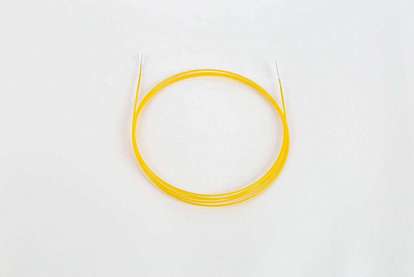 Reinigingsborstel voor endoscopen dubbelzijdig geel Kop 3,0 - 5,0 mm / 4,0 - 6,0 mm, lengte 2.300 mm 50 stuks.