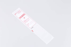 Beschermende verpakking voor ultrasone sondes "besmet" 97 x 460 mm 100 stuks.