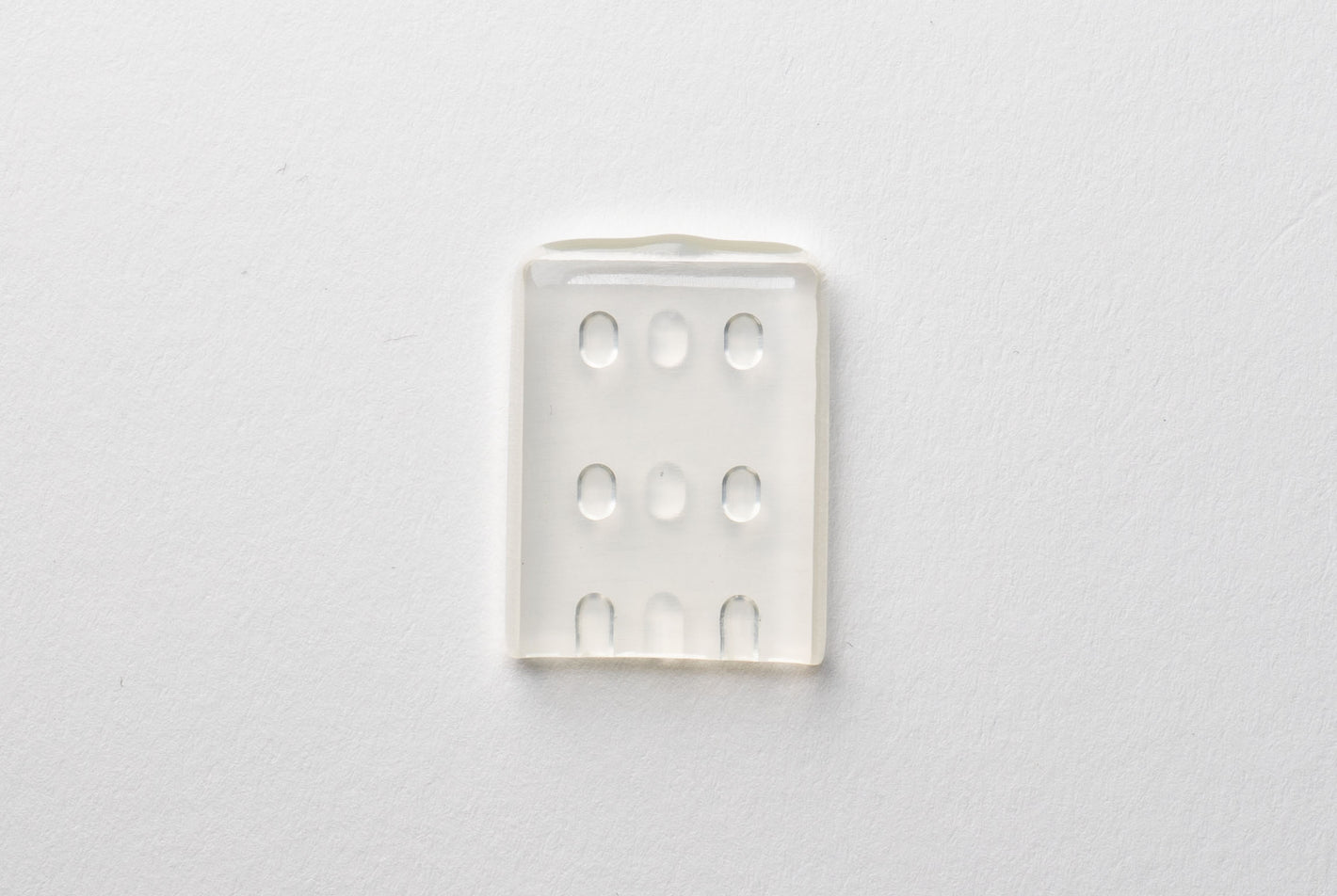 Highline instrumentbeschermkap, platte kap, 19 x 25,4 mm, transparant, 50 stuks.