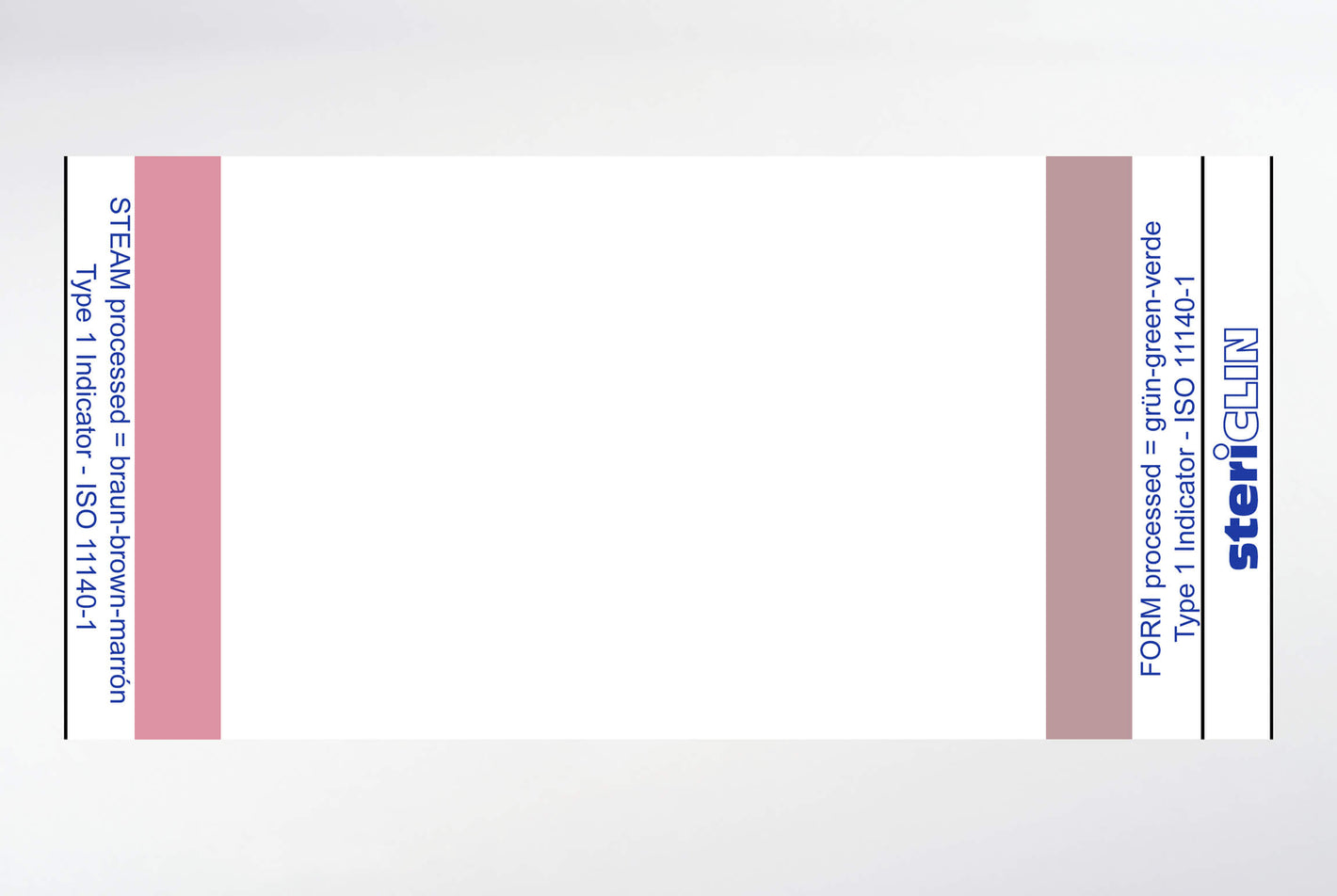 Zelfklevende etiketten op rol voor printers, 70 mm/80 m, STEAM- en FORM-indicator 5 rollen