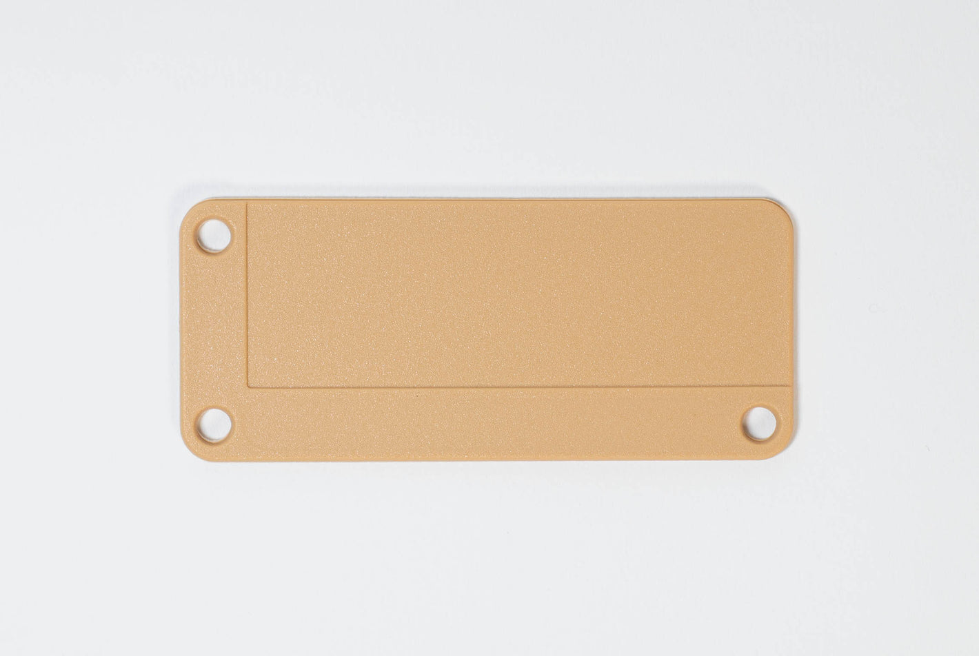 stericlin® kunststof (PA) zeefkorfplaatje, beige, 90 x 38 mm, 100 stuks.