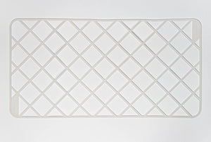 stericlin® siliconenmat wit doorschijnend, 540 x 280 x 3 mm,  1 stuk.