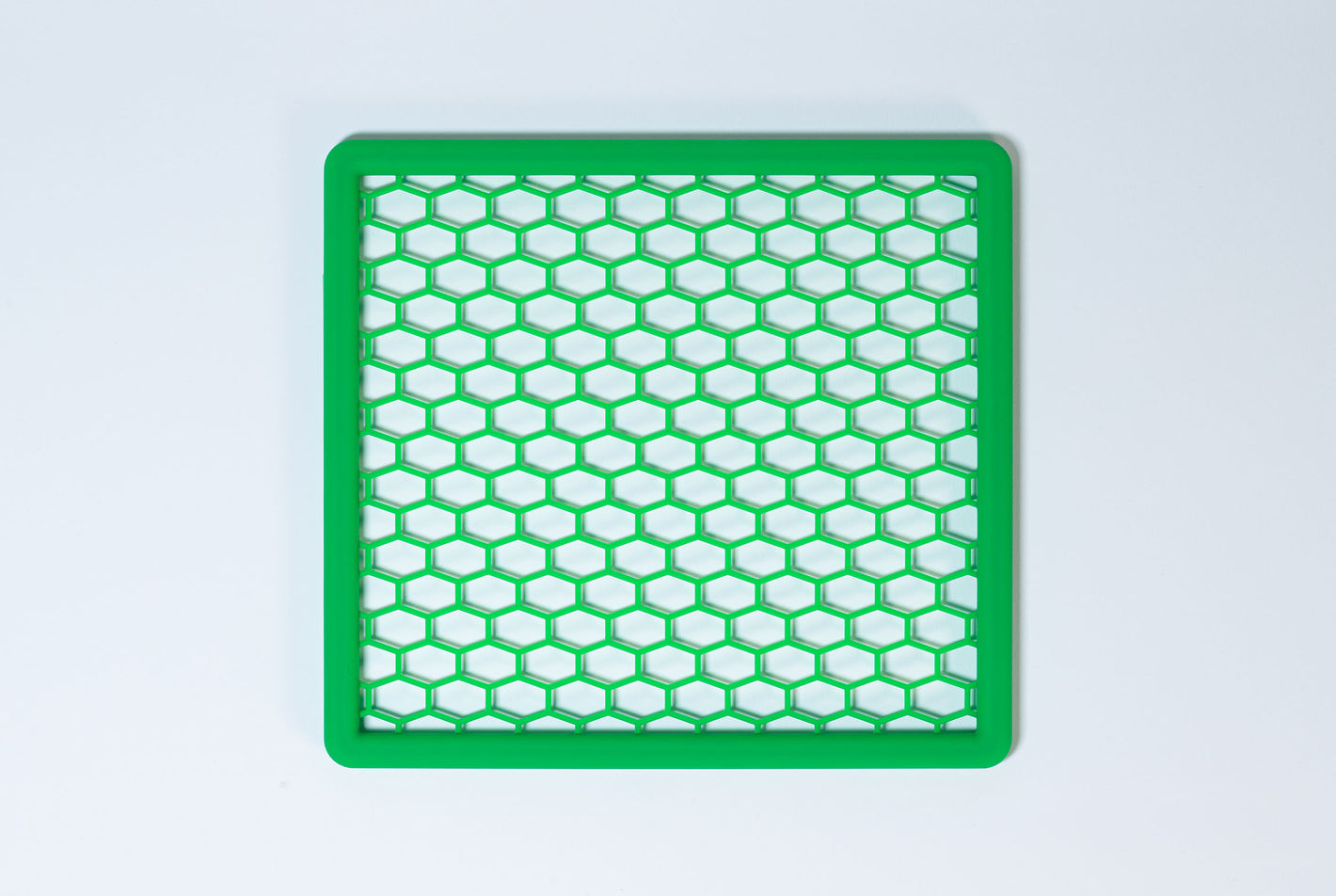 stericlin® zeefkorfafdekking van siliconen, groen, flexibel, 230 x 210 mm,  1 stuk.