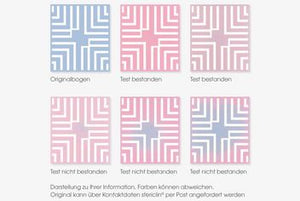 Bowie-Dick wegwerptestpakket 40 stuks.