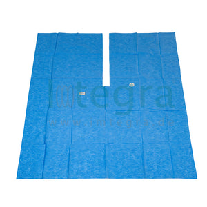 Steriele Patientafdekdoek "Splitdoek 6x65 cm" 125x150 cm, SMS, 12 stuks.