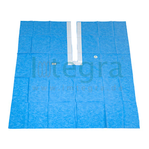 Steriele patientafdekdoek "Splitdoek 6x65 cm" 125x150 cm, SMS, 12 stuks.