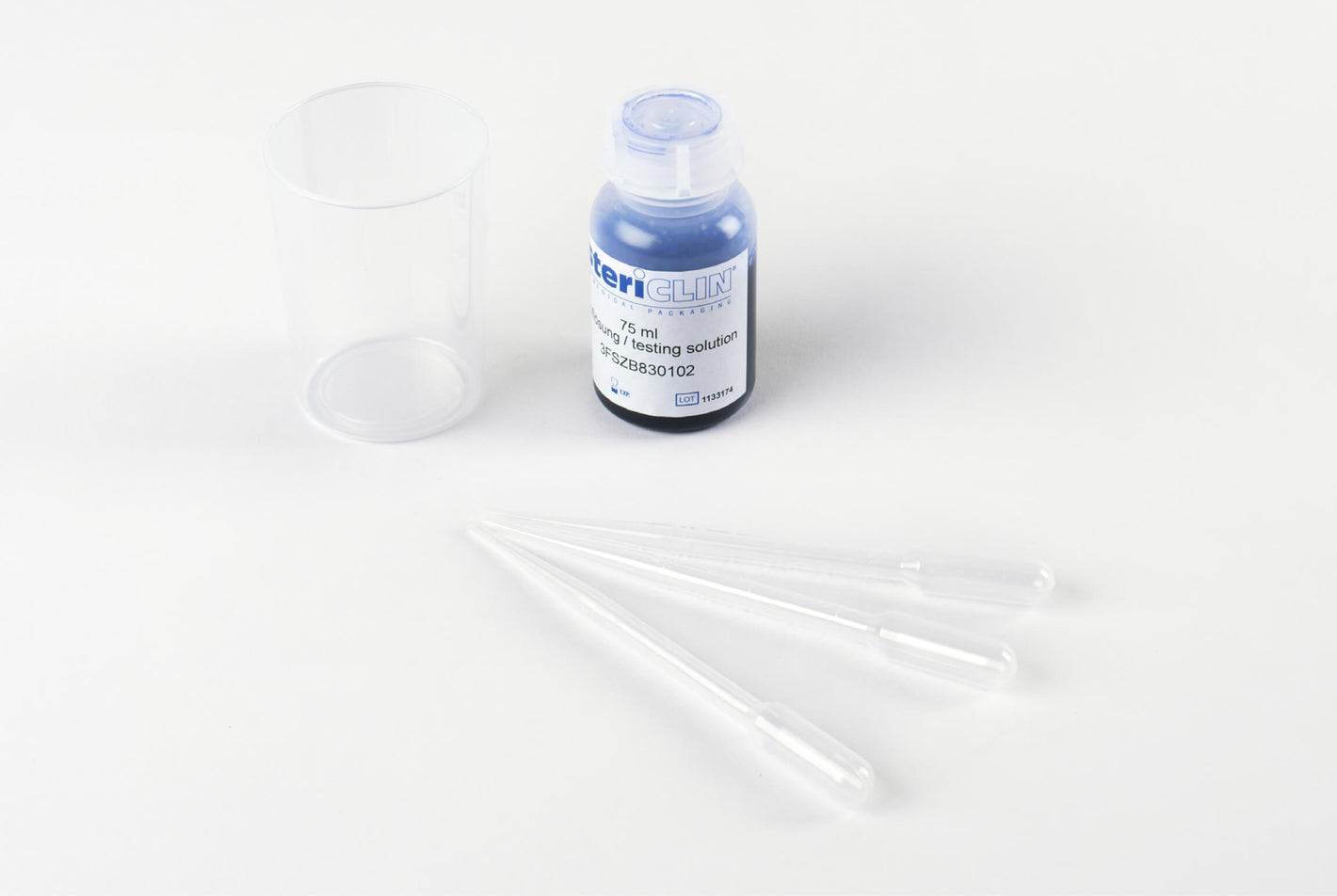 Test voor de dichtheid van de lasnaad (75 ml) Pipet 1 stuk.
