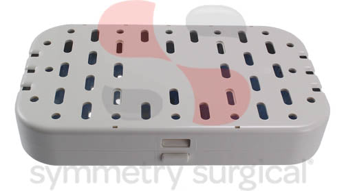 Instrumentencassette met bevestiging, 21 x 12 x 4 cm