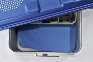 Absorberende inlegverbanden blauw 25 x 30 cm 1000 stuks