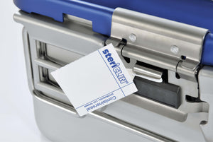 Containerseal wit, 80 x 40 mm,  500 stuks.