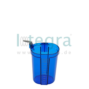 Serres Afzuigpot 1000 ml, blauw-transparant, 1 stuk