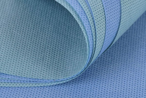 Boogverpakking blauw/groen 100 x 100 cm interleaved SMMMS 43 g 150 stuks